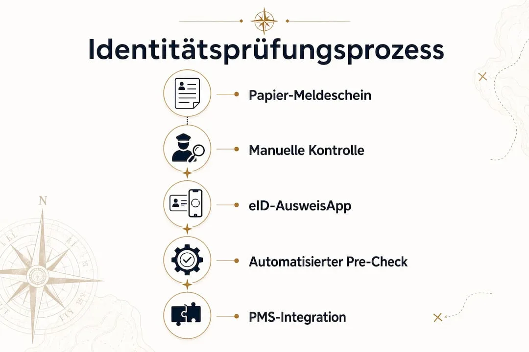 Übersichtsgrafik: So läuft die Identitätsprüfung ab